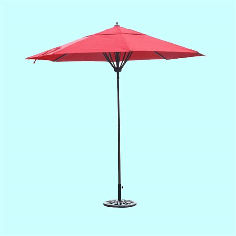 9 ft commercial red patio umbrellas