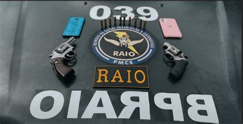 Cpraio Da Pmce Realiza Pris O De Suspeitos E Apreende Duas Armas De