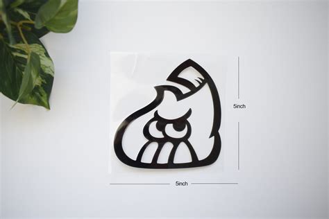 Splatoon Firefin Brand Vinyl Sticker Laptop Sticker Car Etsy