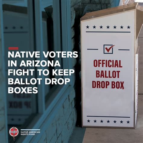 Native Voters In Arizona Fight To Keep Ballot Drop Boxes Native