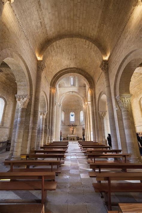 Interior of Famous Romanesque Church Editorial Image - Image of martin ...