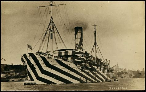 Long Before Mod Design, These Graphic WWI Razzle Dazzle Ships ...