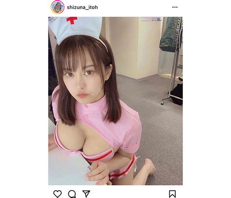 伊藤しずな、セクシーすぎるナースコスプレで美乳見せつけ「どこみてるんだしっ！」 Wwsチャンネル