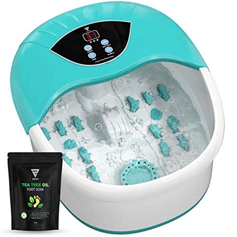 5 In 1 Foot Spa Bath Massager With Tea Tree Oil Foot Soak With Epsom