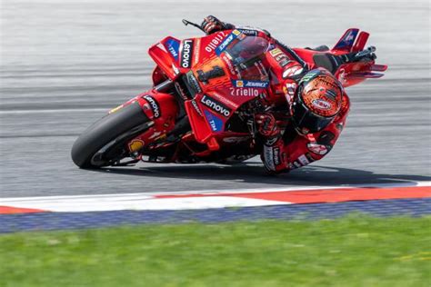 Motogp Francesco Bagnaia Vainqueur Du Sprint Du Gp D Autriche Devant