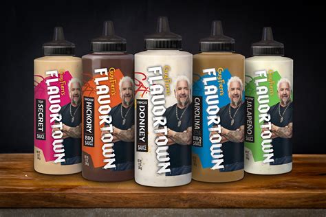 Flavortown Sauces Guy Fieri S Flavortown Premium Sauces