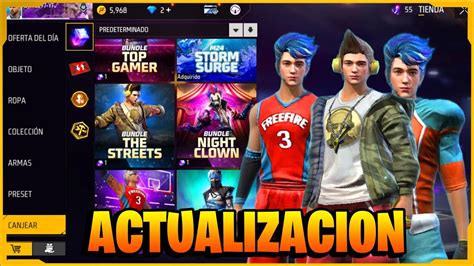 FECHA Y HORA ACTUALIZACION TIENDA CUBO MAGICO DE FREE FIRE Y CUBO