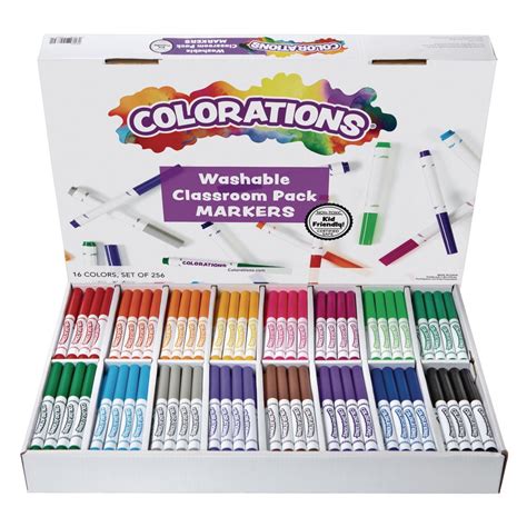 Colorations Classic Markers Classroom Value Pack Set Of