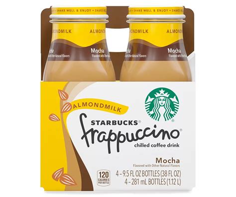 Starbucks Starbucks Frappuccino Chilled Coffee Drink Almond Milk Mocha Flavored 9 5 Fl Oz 4