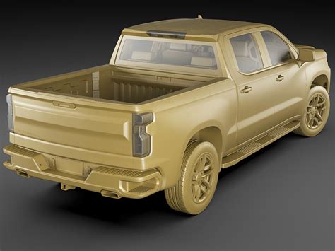 Chevrolet silverado lt model - TurboSquid 1263853