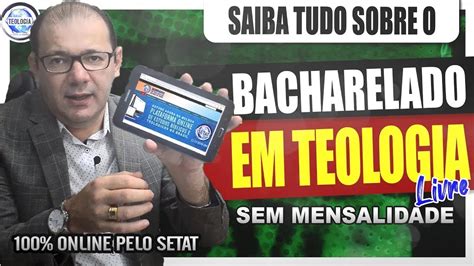 O Curso Bacharelado Livre Em Teologia Por Dentro Sem Mensalidade Online