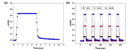 A Sensing Response Time Of The Capacitive Sensor B Dynamic