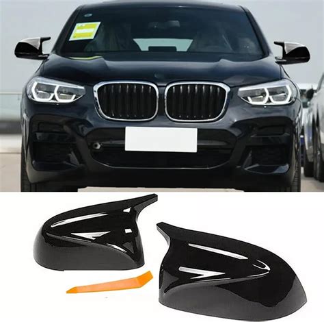 Amazon SNA Side Mirror Caps For BMW X3 G01 X4 G02 X5 G05 Gloss