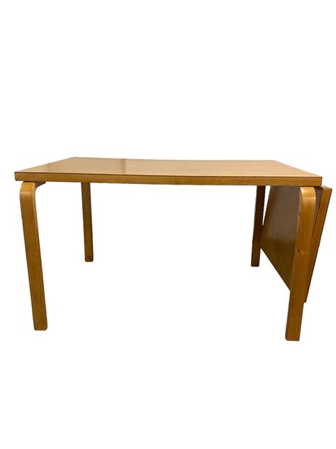 Alvar Aalto Foldable Table In Birch Artek 1950s For Sale At 1stDibs