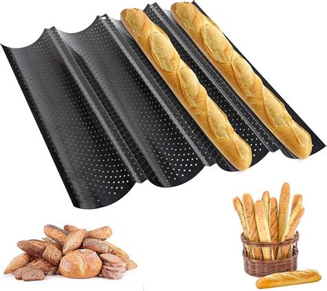 Plaque Baguettes Perfor E Plaque De Cuisson Moule Moulle Baguette