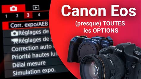 Tuto Canon Eos Mode D Emploi Avecbertrand Tech