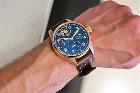 Iwc Big Pilot Watch Perpetual Calendar Tourbillon Edition Le Petit