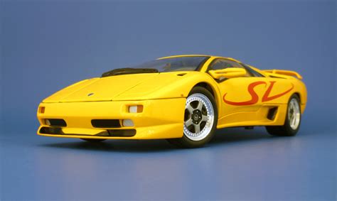 Lamborghini Diablo SV (yellow) - Welly