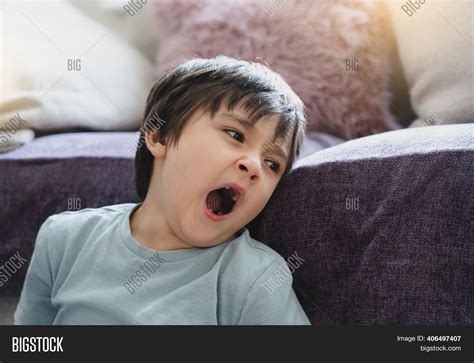 Authentic Tired Kid Image And Photo Free Trial Bigstock