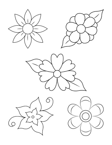 FREE Flower Petal Template Craft Activity Primary Resources Atelier