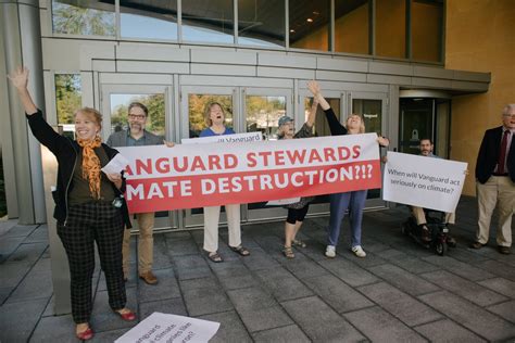 8 climate change activists arrested at Vanguard headquarters in ...