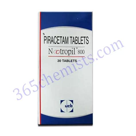 Nootropil 800mg Tablet Piracetam USA Fast Delivery