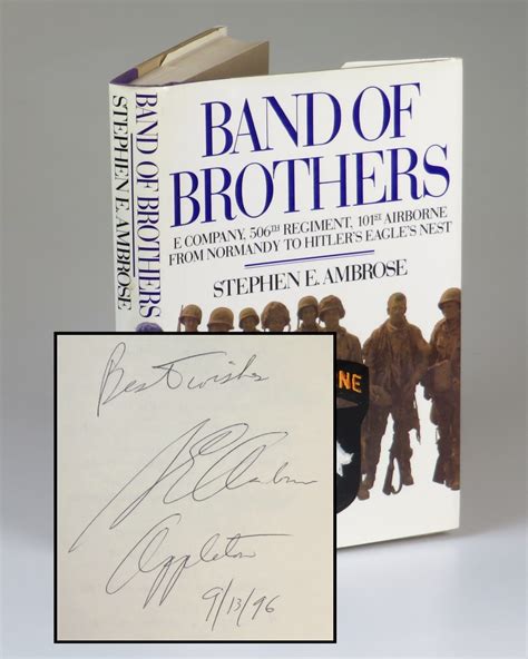 Band of Brothers, inscribed and dated by the author | Stephen E ...