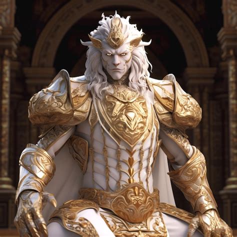 Premium AI Image | illustration of king
