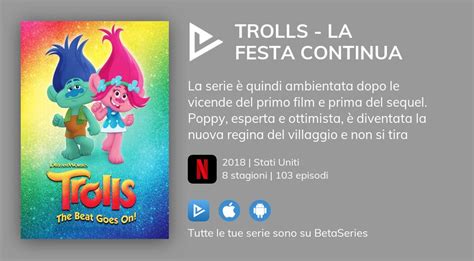 Guarda Trolls La Festa Continua In Streaming