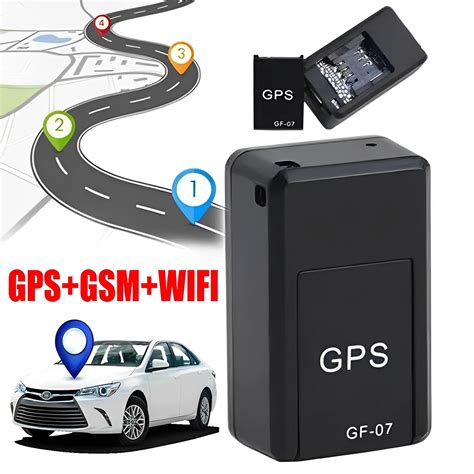 Mini Gf Gps Rastreador De Carro Em Tempo Real Rastreamento Anti