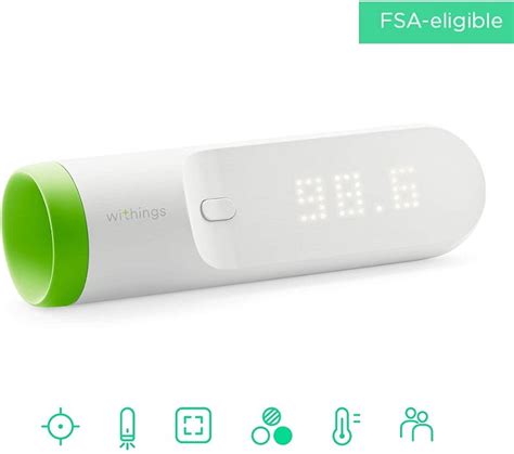 Withings Thermo – smart Temporal Thermometer, FSA-Eligible