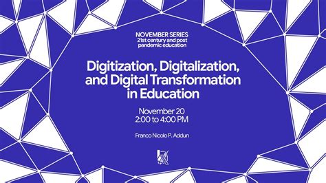 Digitization Digitalization And Digital Transformation In Education