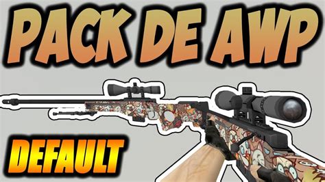 Pack De Skins Awp Hd 1 Default Model Cs 16 Youtube