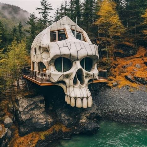 Pin by sickartist on Skull House | Dark home decor, Unique house design, Gothic homes