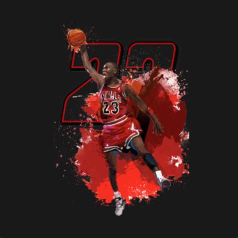 Michael Jordan 23 Drawing Michael Jordan 23 T Shirt Teepublic