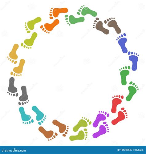 Color Feet Stock Illustrations 7257 Color Feet Stock Illustrations