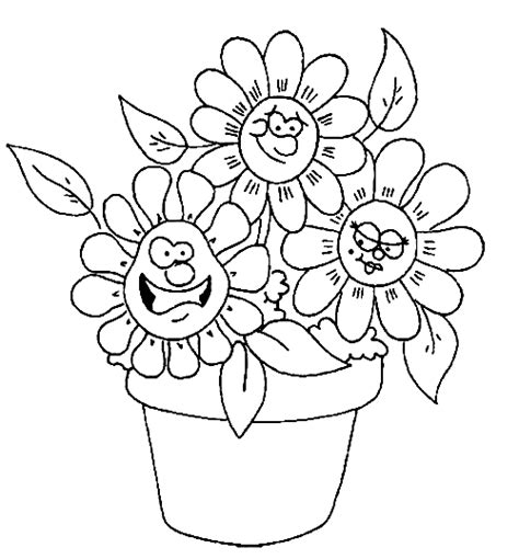 52 Páginas para colorir de vasos de flores ColoringPagesOnly