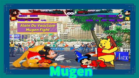 Mugen Mickey Mouse And Winnie The Pooh Vs Mickey Mouse Ex And Baseball