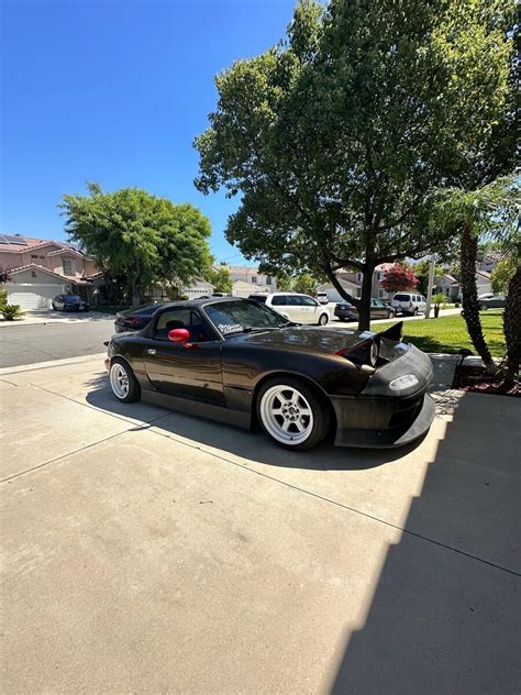 1991 Mazda Mx 5 Miata Convertible Red Rwd Manual For Sale Mazda Mx 5