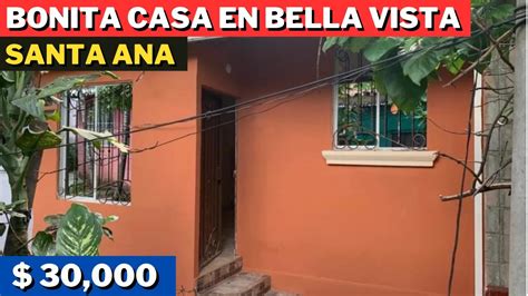 SE VENDE CASA EN COLONIA BELLA VISTA EN SANTA ANA EL SALVADOR YouTube