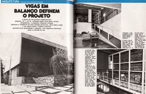 Anos De Vilanova Artigas Casa E Jardim Arquitetura