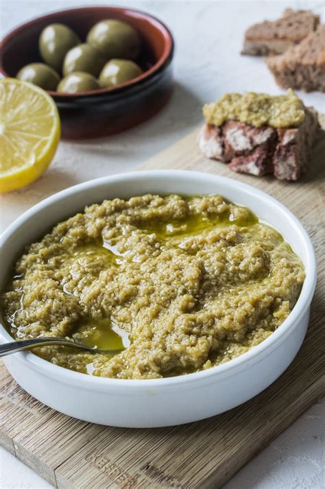 Tapenade Verte Aux Anchois Et C Pres La Cuisine De G Raldine Easy