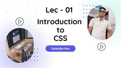 Lec 01 Introduction To Css Youtube