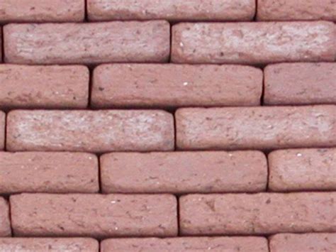 Mattoncini Terracotta Rossi Bl Pezzi Tegole Mattoni