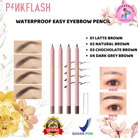 Jual Lacikosme Pinkflash Waterproof Easy Eyebrow Pencil Pensil Alis