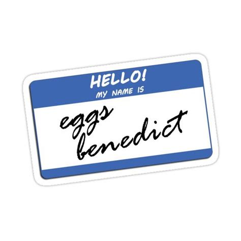 FNAF Sister Location Welcome Eggs Benedict Sticker For Sale By