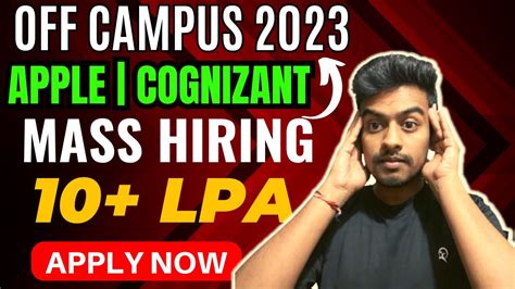 Biggest Off Campus Hiring 2023 Apple Latest Hiring 2021 2022