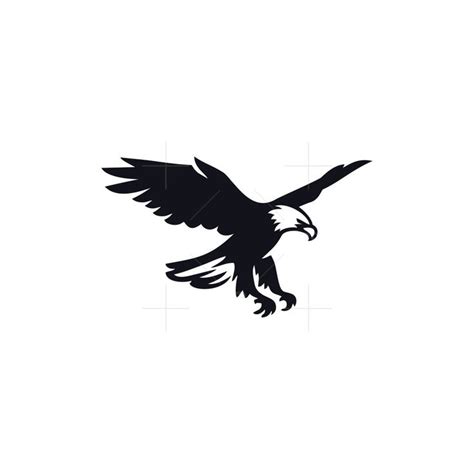 Flying Eagle Logo | Eagle logo, Eagle silhouette, Eagle icon