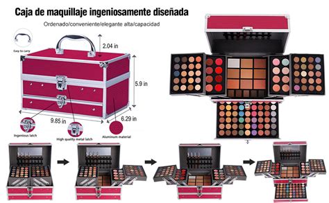 Colores Kit De Maquillaje Todo En Uno Estuche Profesional De