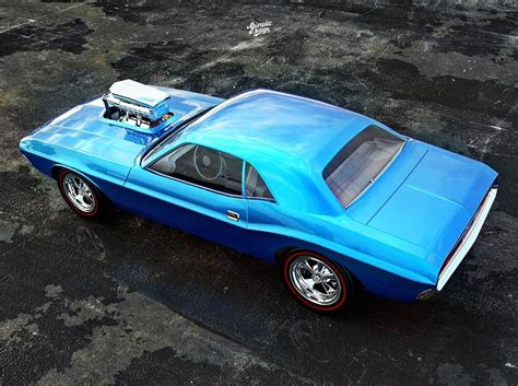 Very First Hot Wheels Dodge Challenger Brought To Life In Rendering